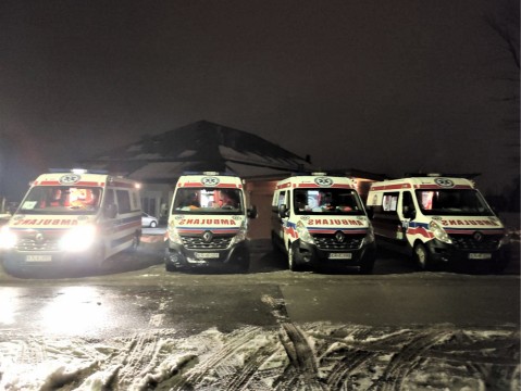 Zdjęcie - Karetki KPR na mistrzostwach w Bielsku-Białej