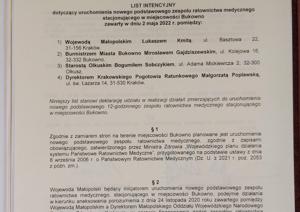 NOWY ZRM W BUKOWNIE