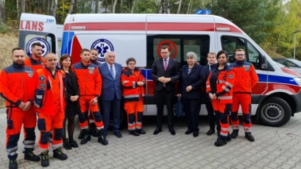 Nowy ambulans w Olkuszu