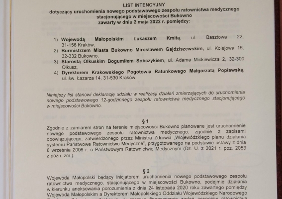 NOWY ZRM W BUKOWNIE