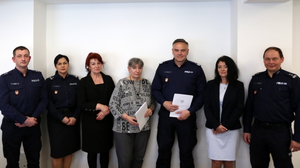 WSPÓŁPRACA Z MAŁOPOLSKĄ POLICJĄ