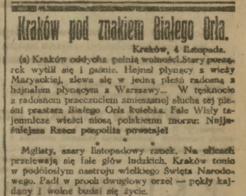 11 Listopada Święto Niepodległości