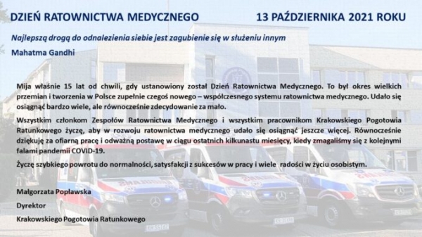 Dzień Ratownictwa Medycznego